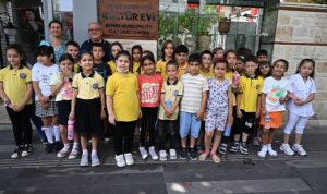 Mustafa Rüştü Tuncer İlkokulu 2/A Sınıfı Öğrencileri Kemer Kültür Evi’ni Ziyaret Etti
