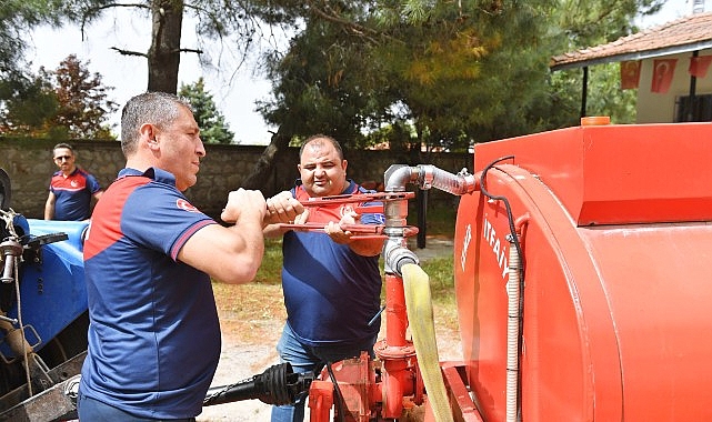 Orman Yangınlarıyla Mücadelede İzmir Büyükşehir Belediyesi’nin Başarılı Çalışmaları