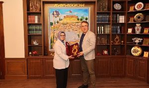 AK Parti Kayseri Milletvekili Böhürler’den Başkan Savran’a ziyaret