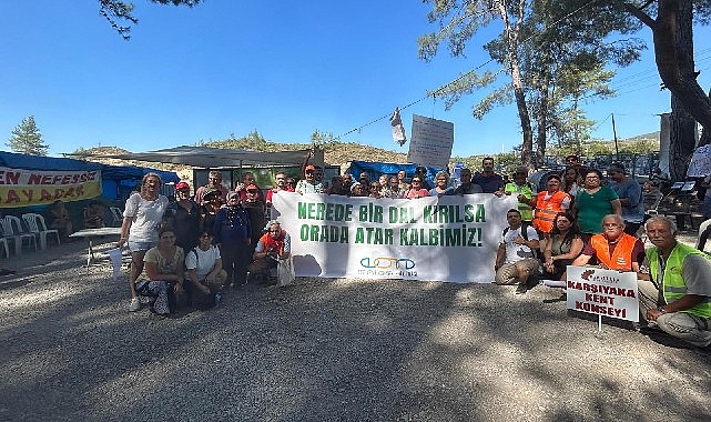 Akbelen Direnişine Efes Selçuk’tan destek