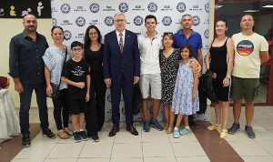 Başarılı öğrencilerin kayıtlarını Rektör Prof. Dr. Budak yaptı