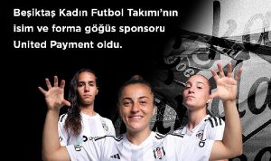 Beşiktaş JK ile United Payment, “Beşiktaş Kadın Futbol Takımı” iş birliğini, isim ve forma göğüs sponsorluğu ile taçlandırdı.