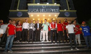 Buca Belediyesi işçilerinin yüzü güldü