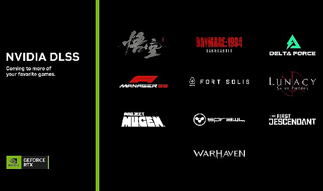 Fort Solis’in de Dahil Olduğu 8 Yeni Oyun DLSS Güncellemesi Alıyor