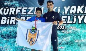 İnegöllü Sporcu Körfez’de Dereceye Kulaç Attı