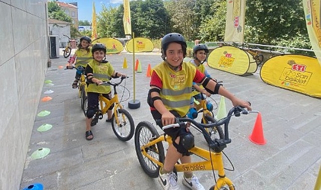 İstanbullu çocuklar, Eti Sarı Bisiklet ile buluşuyor!