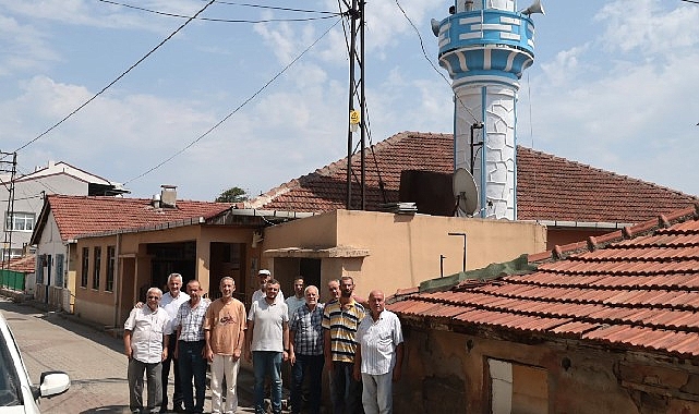 Kocaeli Büyükşehir, Eren Bayırı Camii’nin dayanıksız minaresini yeniledi