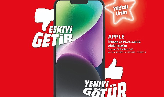 MediaMarkt’da Yıldızlı Teknoloji Günleri Kampanyası Başladı