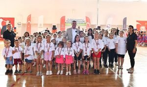 Mustafakemalpaşa’lı gençler madalyalarını aldı