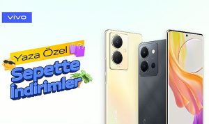 vivo’nun en yeni ve şık telefonları yaza özel sepet indirimleri ile Myvivoshop’ta
