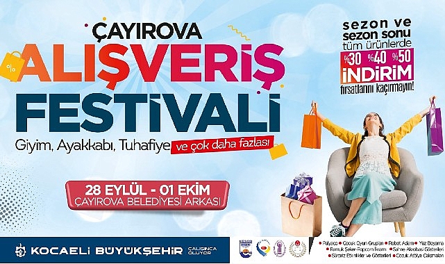Büyükşehir’in Alışveriş Festivali Bu Kez Çayırova’da