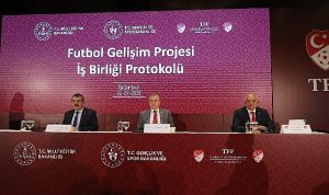 Futbol Gelişim Projesi İş Birliği Protokolü İmzalandı