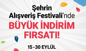 Şehrin Alışveriş Festivali başlıyor Büyük İndirim Fırsatları Park Afyon AVM’de Sizi Bekliyor