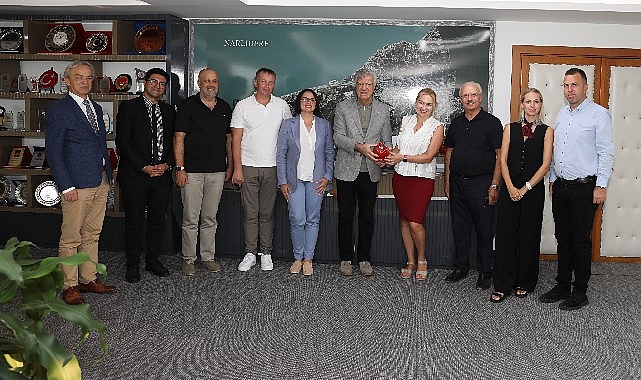 Ukrayna Heyetinden Başkan Engin’e Ziyaret