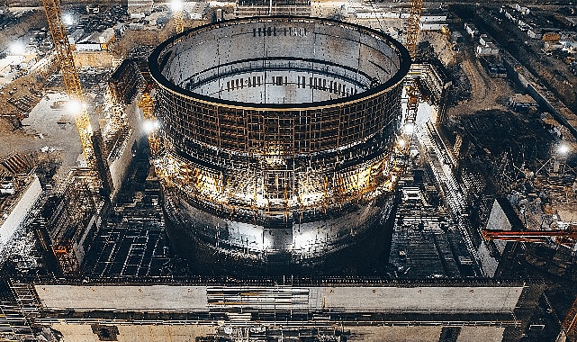 Akkuyu NGS’nı̇n 3’üncü Ünı̇tesı̇nde İç Koruma Kabının Dördüncü Katmanının Montajı Tamamlandı