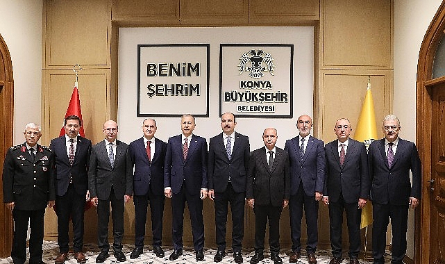 İçişleri Bakanı Yerlikaya Başkan Altay’ı Ziyaret Etti