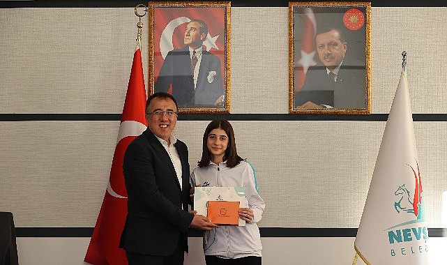Nevşehir belediyesi: Başarılı sporcular ödüllendirildi