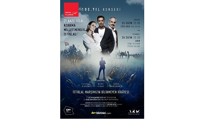 Tekfen Filarmoni İstiklal Marşı’nın bilinmeyen hikayesini anlatacak