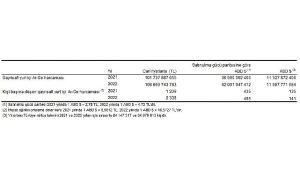 Araştırma-Geliştirme Faaliyetleri Araştırması, 2022