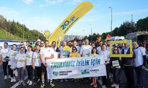 CK Enerji çalışanları İstanbul Maratonu’nda otizmli çocuklar için koştu