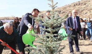 Geleceğe nefes, cumhuriyete nefes için 24bin fidan dikildi