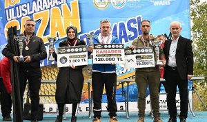 Kartepe’de sazan balığı tutma yarışması sonuçlandı