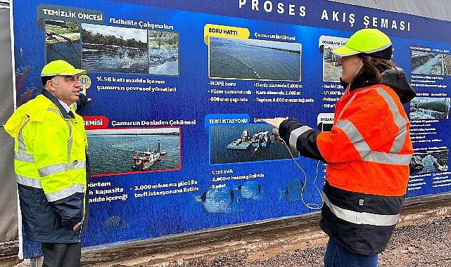 Dip çamuru temizliğine uluslararası basından ilgi