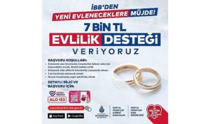 İBB 6 ayda 8 bin 600 çifte evlilik desteği sağladı