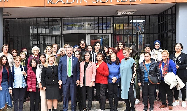 Kadınlardan Soner Çetin’e hizmet teşekkürü