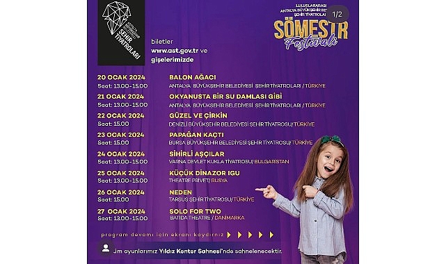 AŞT’den 1. Uluslararası Sömestir Festivali