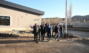 Başkan Altay Bozkır’a Kazandırılan Otogar Binasını ve İtfaiye Merkezini İnceledi