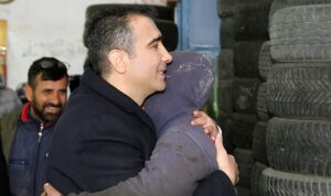 Başkan Kalaycı Küçük Sanayi Sitesi’ni ziyaret etti