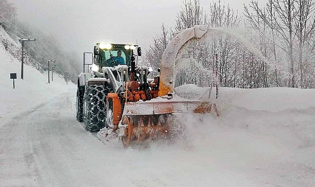 Büyükşehir hafta sonunda karla mücadeleye hazır