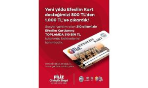 Efeslim kart desteği artarak sürüyor