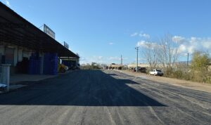 Kumluca Mavikent Beykent Hali’nde asfalt çalışması