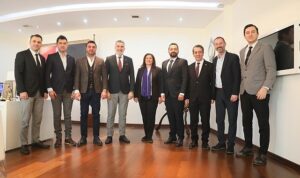 Aydınlı Genç İş İnsanlarından Başkan Çerçioğlu’na Ziyaret