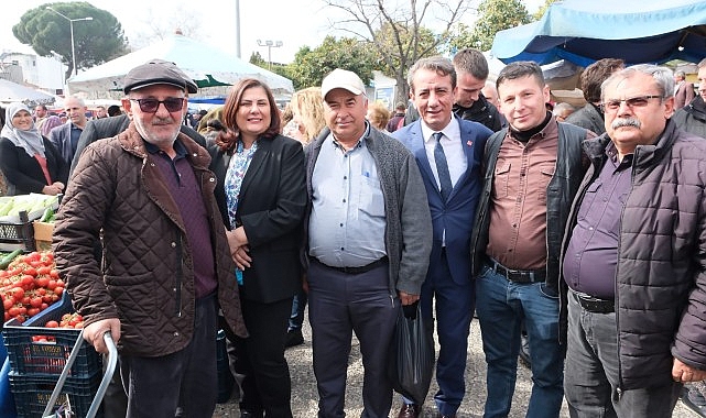 Başkan Çerçioğlu’na Umurlu’da Sevgi Seli