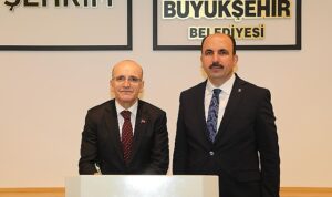 Hazine ve Maliye Bakanı Şimşek Başkan Altay’ı Ziyaret Etti