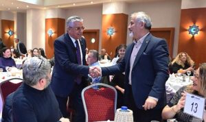 Başkan Topaloğlu sağlık çalışanlarıyla yemekte buluştu