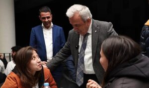 Şadi Özdemir Görükleliler’i dinledi