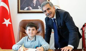 Başkan Şükrü Deviren’den minik başkanlara Lunapark müjdesi