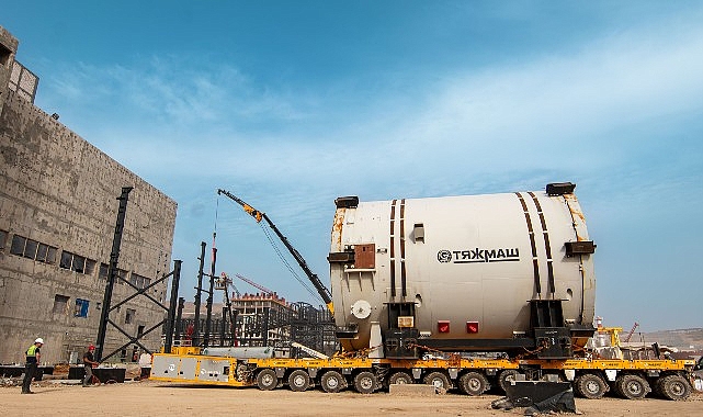 Akkuyu Nükleer Güç Santrali’nde Yeni Nakliye Kilidi