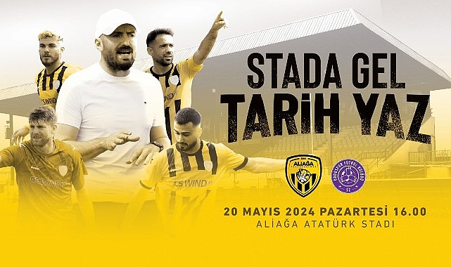 Aliağa Futbol Takımı 2. Lig İçin Yarı Finalde!