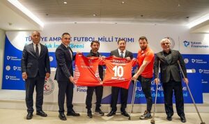 Ampute Futbol Milli Takımı İle Yatırım Finansman İş Birliği İmza Töreni