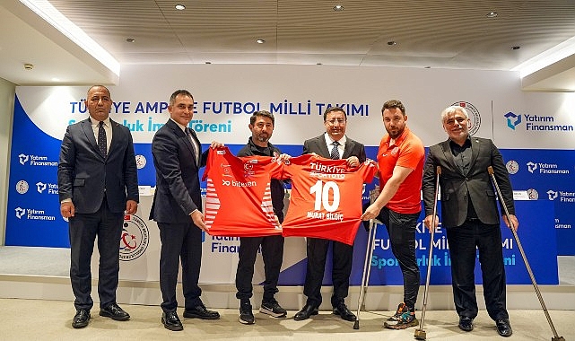 Ampute Futbol Milli Takımı İle Yatırım Finansman İş Birliği İmza Töreni