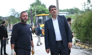 Başkan Kocaman: İstasyon Mahallesi’nde Yollarımızı Yeniliyoruz