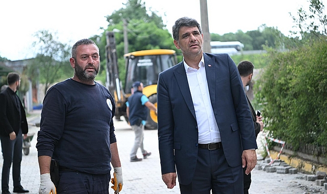 Başkan Kocaman: İstasyon Mahallesi’nde Yollarımızı Yeniliyoruz