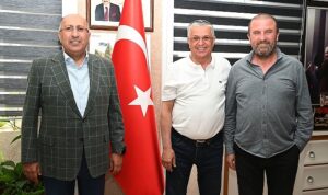 Başkan Topaloğlu ve Bektaş, Kemer Turizmi Üzerine Görüştü