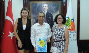 Başkan Yardımcısı Baytekin, Savaşsız Çocukluk Projesi Heyetiyle Bir Araya Geldi