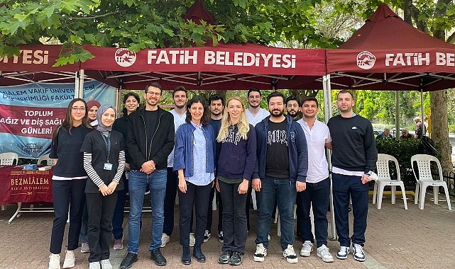 Bezmialem Vakıf Üniversitesi Diş Hekimliği Fakültesi’nden Toplum Ağız ve Diş Sağlığı Günleri!